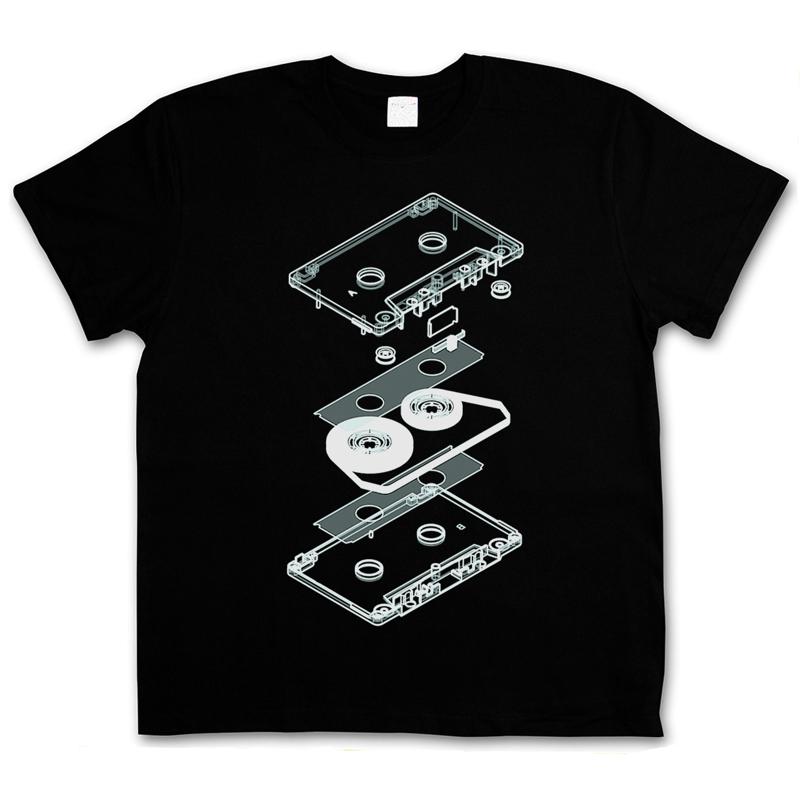 Audio Music Dj - ФУТБОЛКА EXPLOSION AUDIO CASSETTE Retro DJ