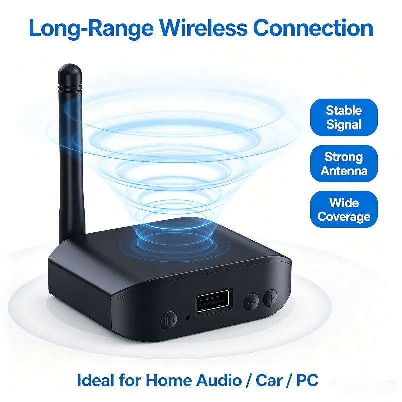 Audio Music Link - Bluetooth-приемник музыки 5.0, аудиоадаптер с двойным