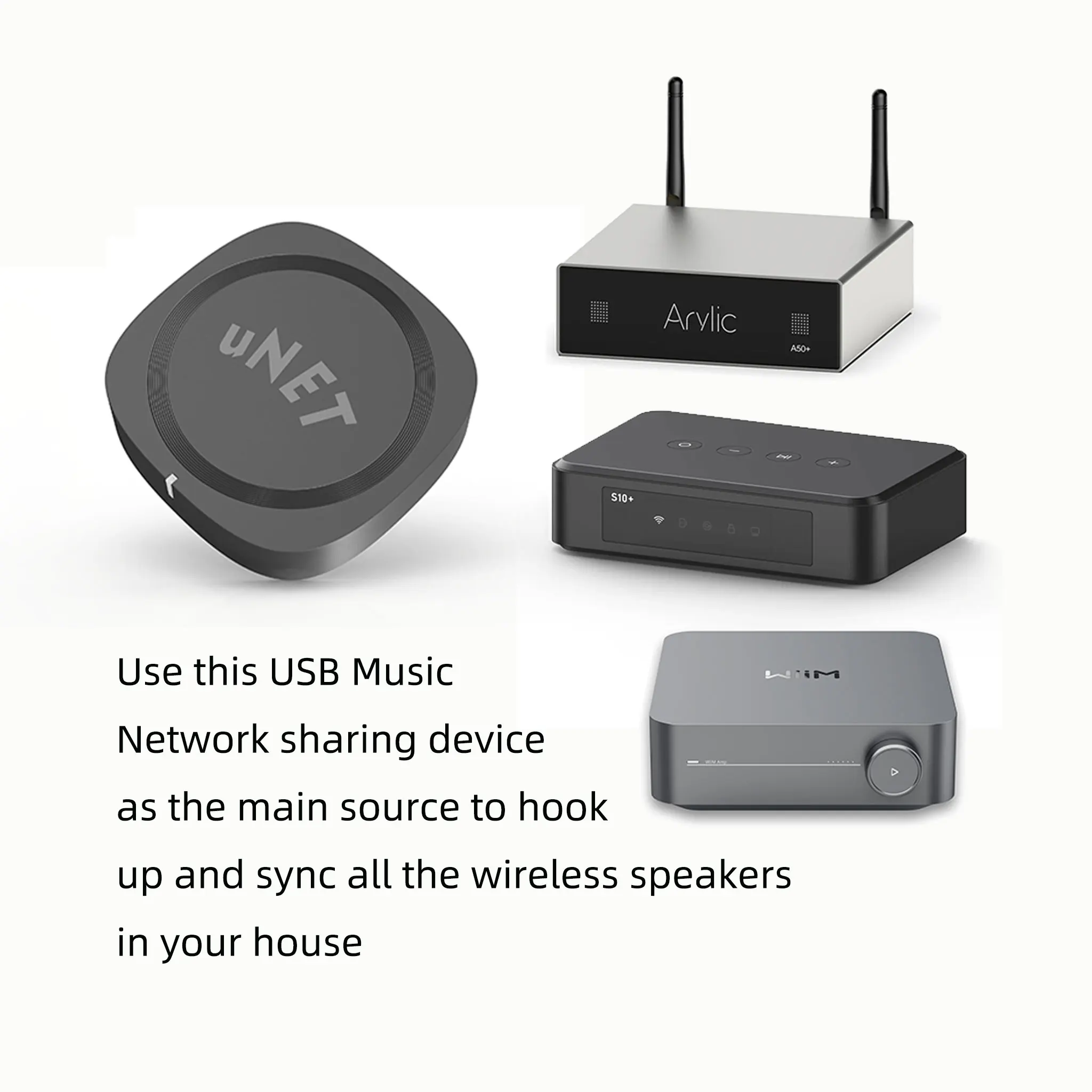 Audio Music Network - Audiocast uNET - USB-устройство для обмена