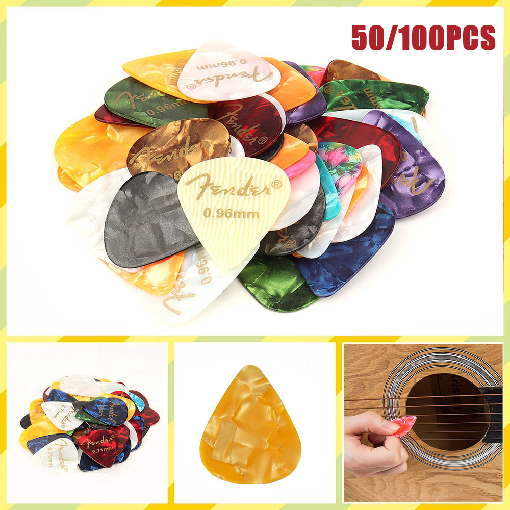 Electric Guitar Pick Pack - 50 и 100 шт. новые акустические