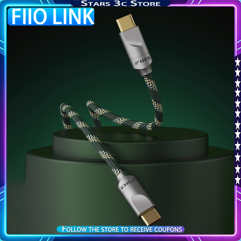 Audio Music Link - Аудиодекодер-адаптер FiiO серии LINK, кабель Type-C