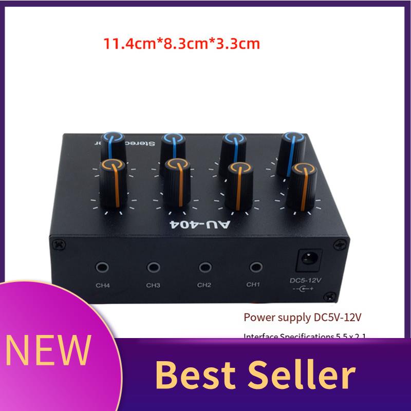 Audio Music Mixer - M07K-AU-404 Стереозвук Четыре микшера с несколькими