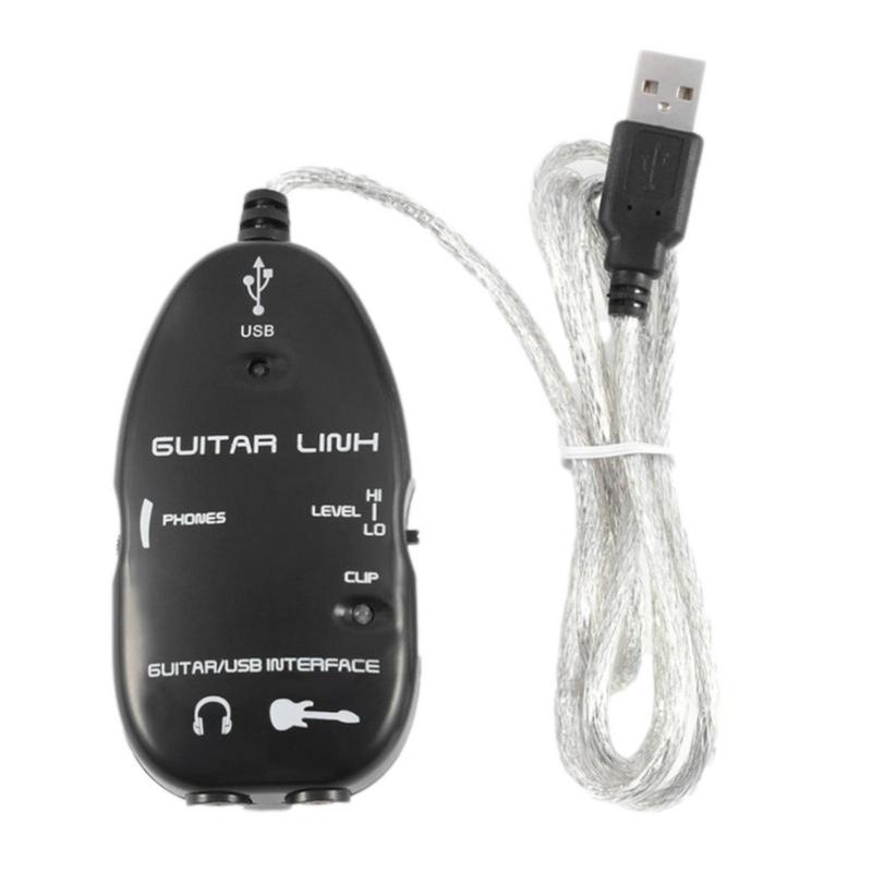 Audio Music Link - Гитарное соединение USB-интерфейс, кабель для записи