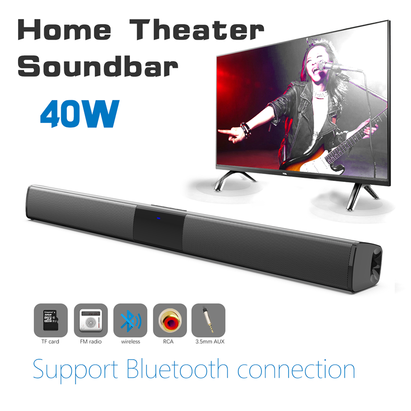 Audio Music Center - 40 Вт Беспроводная звуковая панель Bluetooth