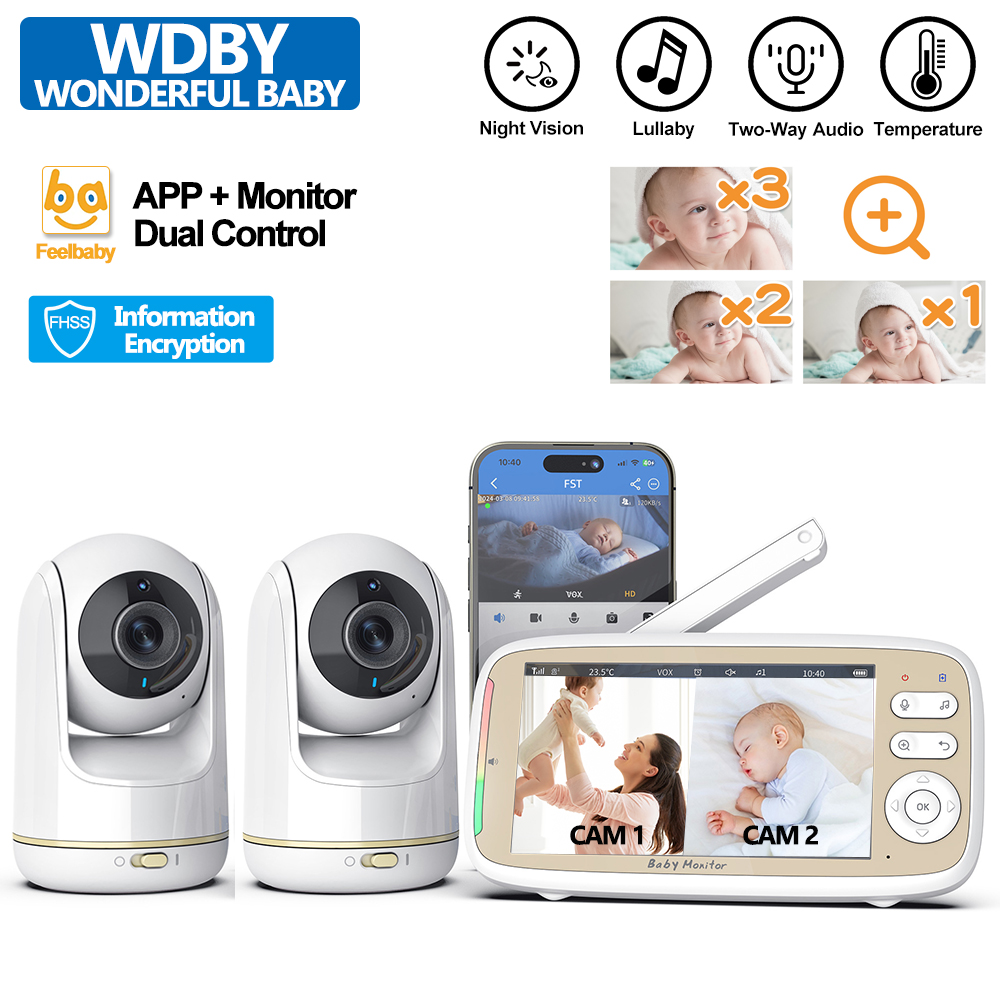 VB803 PRO Baby Monitor, с 2шт  – обзор и цена Audio Music For Video