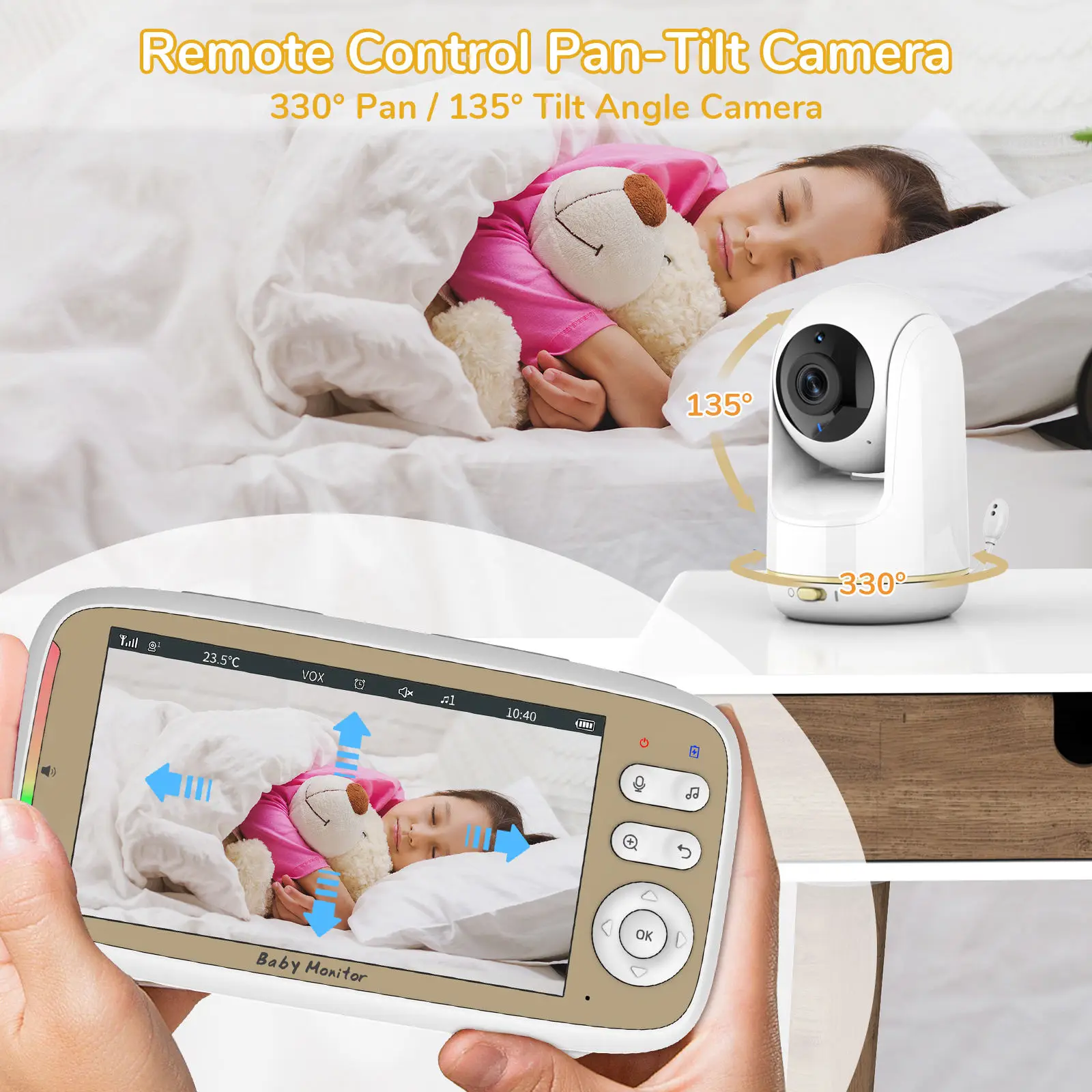 VB803 PRO Baby Monitor, с 2шт  – обзор и цена Audio Music For Video
