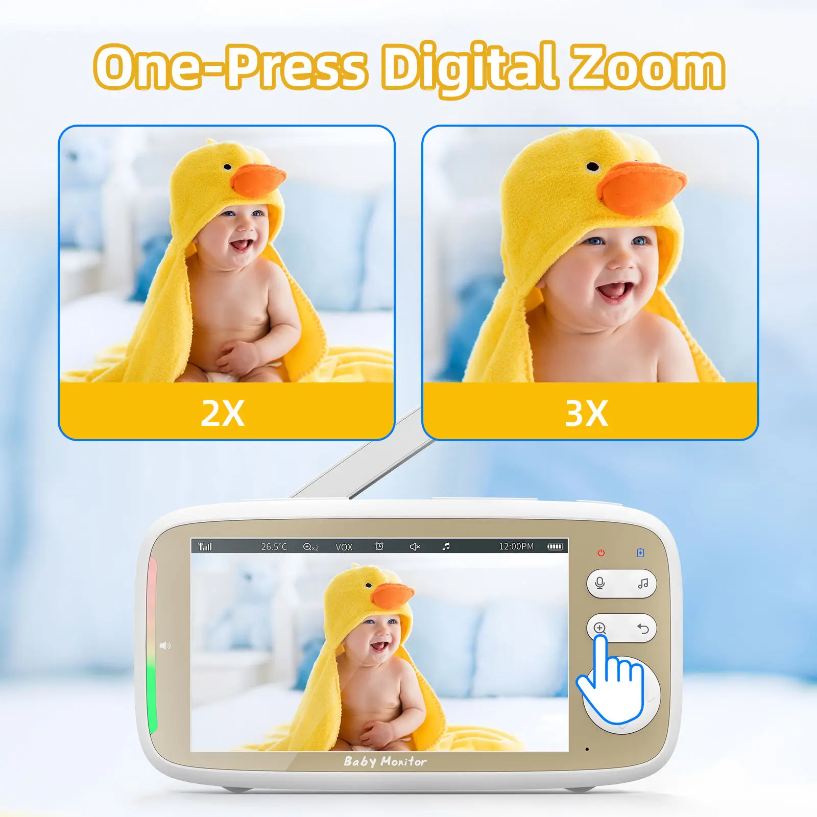 VB803 PRO Baby Monitor, с 2шт  – обзор и цена Audio Music For Video