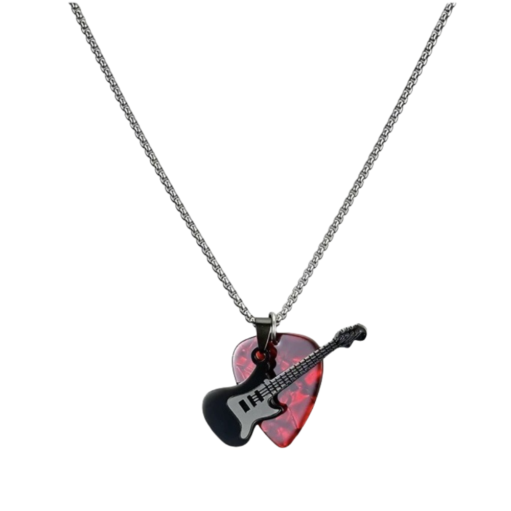 Ожерелье-подвеска в виде гитар – обзор и цена Electric Guitar Pick Pack