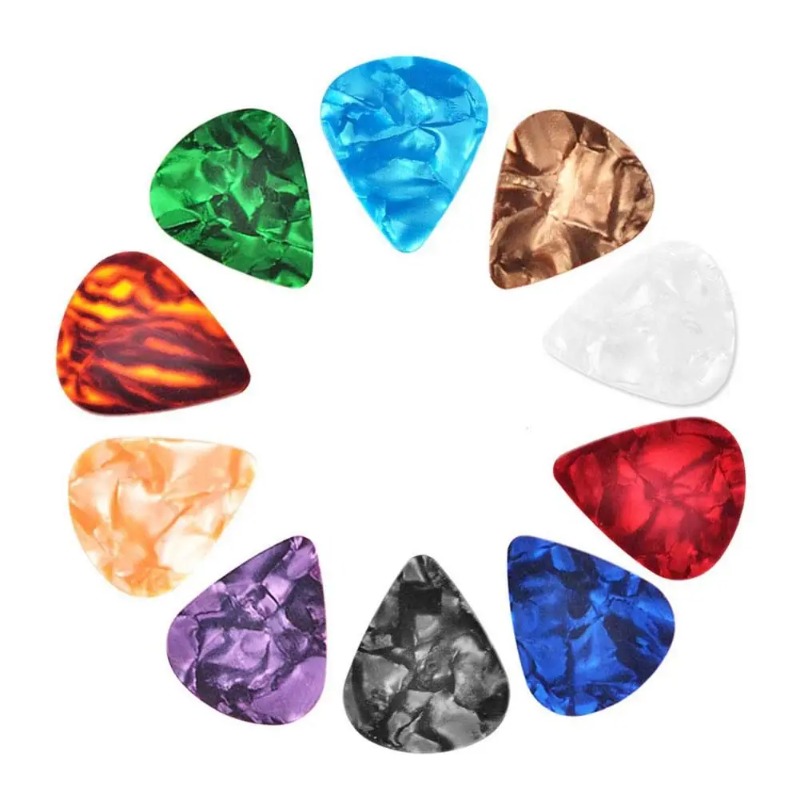 10 шт. медиатор для гитары, Эл – обзор и цена Electric Guitar Pick Pack