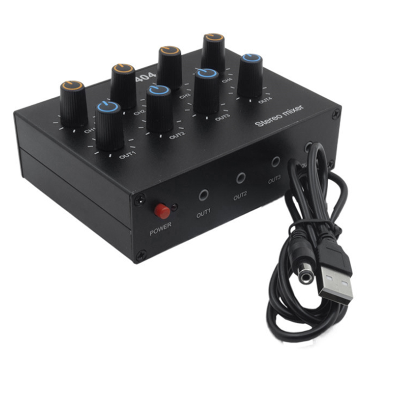 M07K-AU-404 Стереозвук Четыре  – обзор и цена Audio Music Mixer