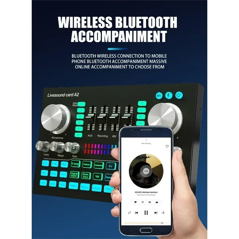 Звуковая карта A2, живой звук, – обзор и цена Audio Music Mixer