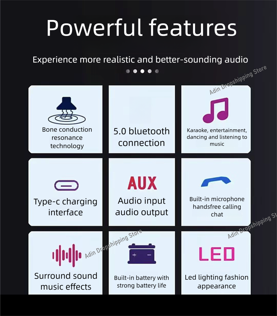 Adin 26 Вт вибрационный Blueto – обзор и цена Audio Music Center