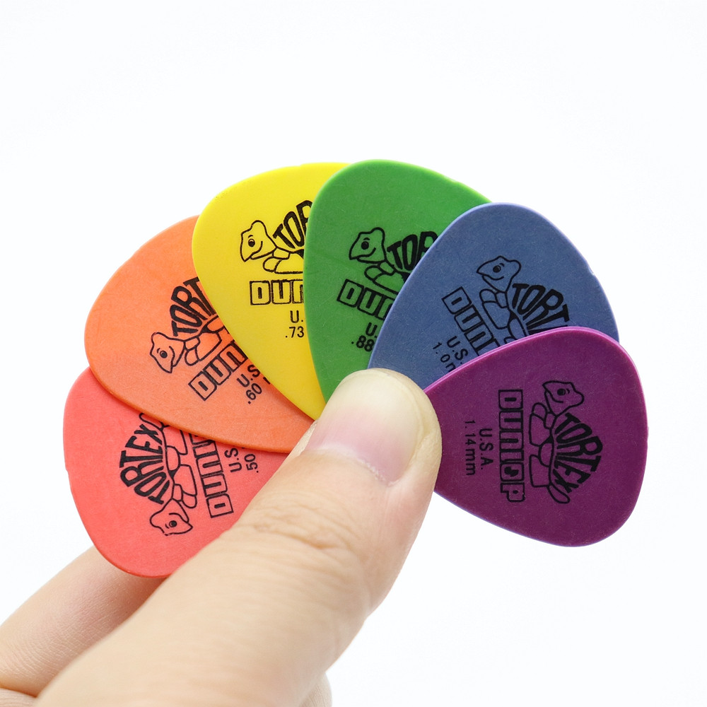 50 шт. медиаторы Dunlop, детал – обзор и цена Electric Guitar Pick Pack
