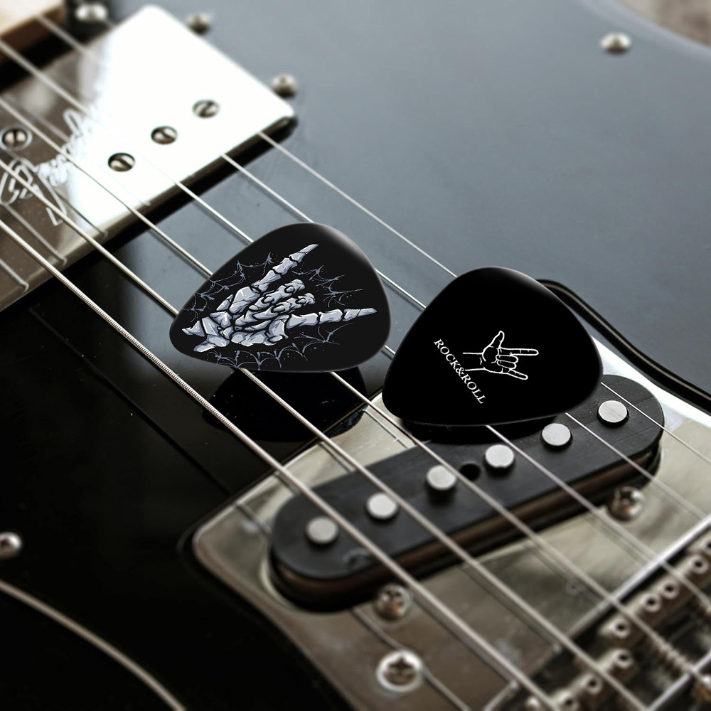 12 шт. медиаторы 0,46 мм 0,71  – обзор и цена Electric Guitar Pick Pack
