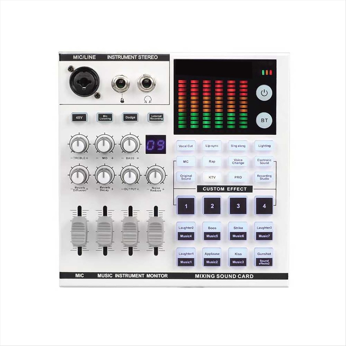 Звуковая карта DTC5 SN800 для  – обзор и цена Audio Music Mixer