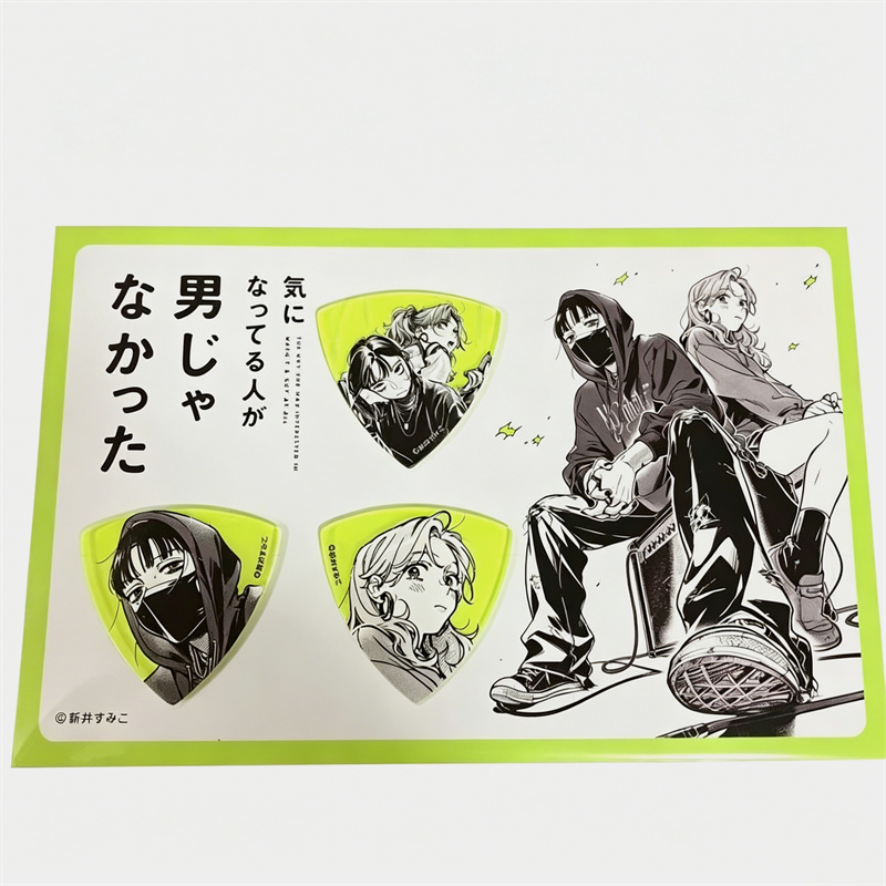 Аниме-косплей: гитарные медиат – обзор и цена Electric Guitar Pick Pack