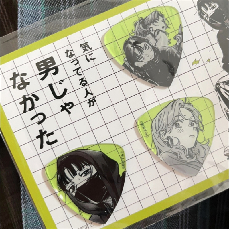 Аниме-косплей: гитарные медиат – обзор и цена Electric Guitar Pick Pack